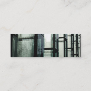 Cartão De Visita Mini Amanhecer em Boston - magro