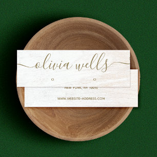 Cartão De Visita Mini Apresentação do Script de Assinatura da Madeira Br