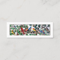 Arte De Vidro Escondida Blossomas E Aves Bonitas