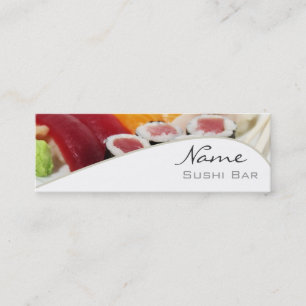 Cartão De Visita Mini Bar Sushi