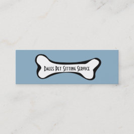 Cartão De Visita Mini Bone Pet Business