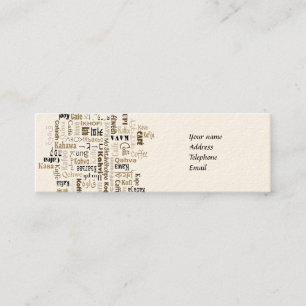 Cartão De Visita Mini Café