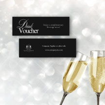 Caligrafia Elegante Negra Logotipo Comercial Vouch