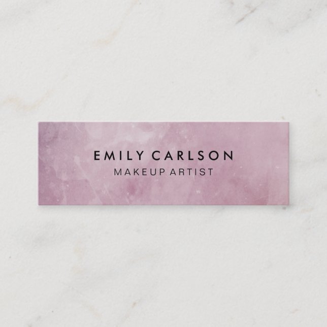 Cartão De Visita Mini Chic Grunge (Frente)