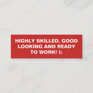 Cartão De Visita Mini Citações corajosas