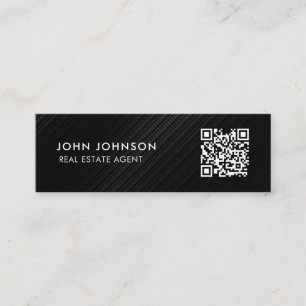 Cartão de Visita Mini Código QR