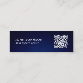 Cartão de Visita Mini Código QR