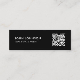 Cartão de Visita Mini Código QR