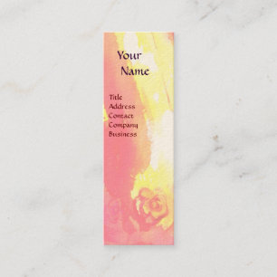 Cartão De Visita Mini COLOMBINA / Artes performáticas, Designer de Costu