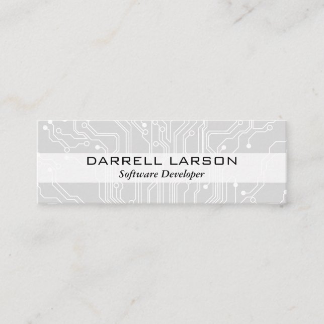 Cartão De Visita Mini Conselho de Circuito (Frente)