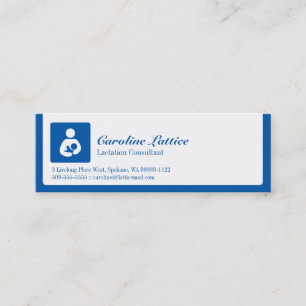 Cartão De Visita Mini Consultor de Aleitamento