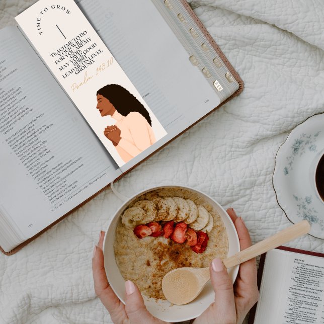 Cartão De Visita Mini Crescer no Palco do Tema do Senhor Cristão (Criador carregado)