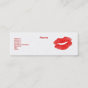 Cartão De Visita Mini De "cartão de visita do artista composição" III -