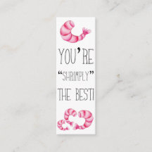 Dia de os namorados Você é o melhor! miniBookmark