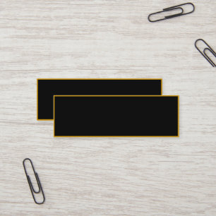 Cartão De Visita Mini DIGITE Adicionar Texto Ou Logotipo De Imagem Para