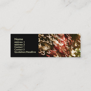 Cartão De Visita Mini Divertimento em fibra óptica - 02