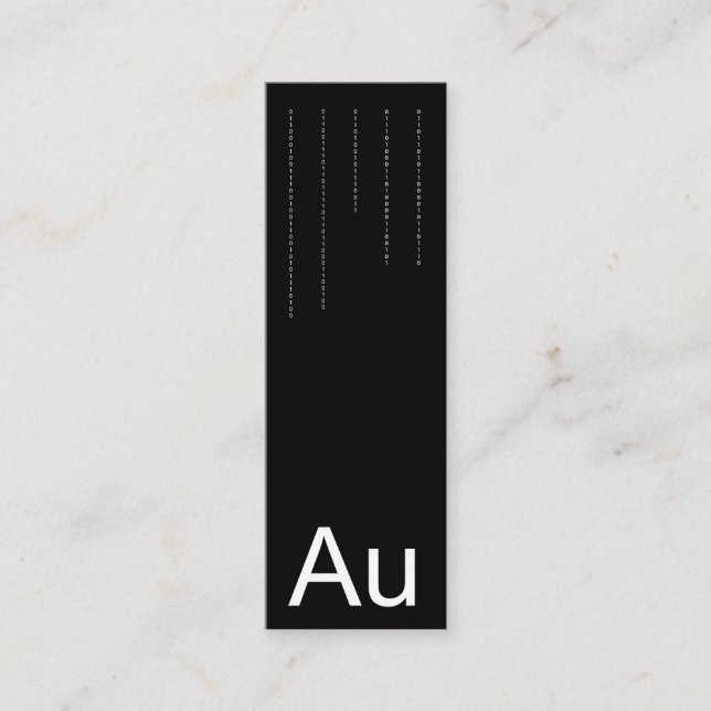 Cartão De Visita Mini Elementar (Frente)