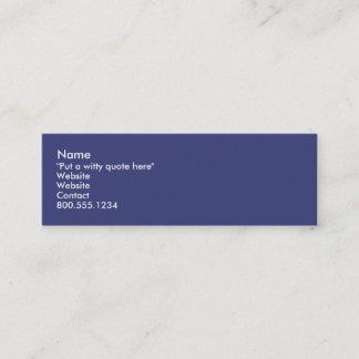 Cartão De Visita Mini Eu coração Nerd