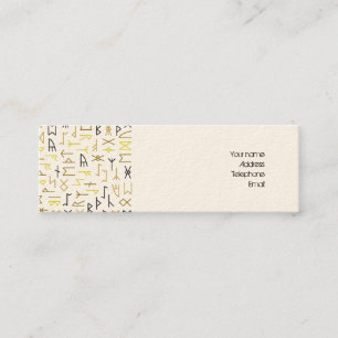 Cartão De Visita Mini Execuções