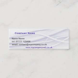 Cartão De Visita Mini Fios