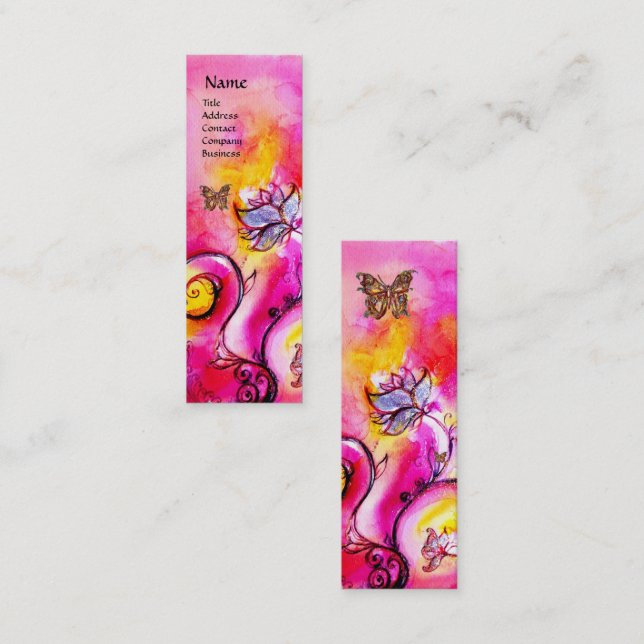 CARTÃO DE VISITA MINI FLUXAS PARA BRANQUEAMENTO E BORRACHA DOURADA (Frente/Verso)