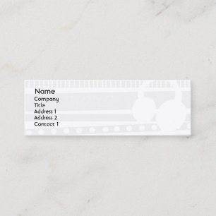 Cartão De Visita Mini Fones de ouvido - magros