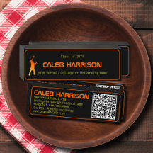 Formatura de Tecnologia Moderna Preta Esbelta