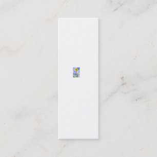 Cartão De Visita Mini Girassol