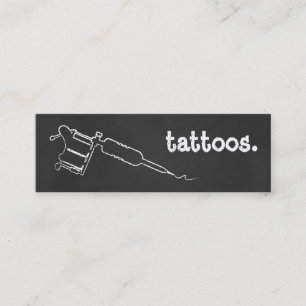 CARTÃO DE VISITA MINI GIZ DO TATUAGEM