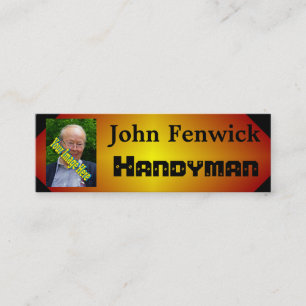 Cartão De Visita Mini Guia de trabalho para pequenas empresas do Handyma