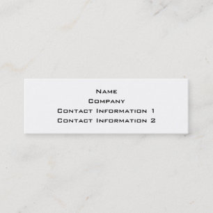 Cartão De Visita Mini Hedgehog. bonito