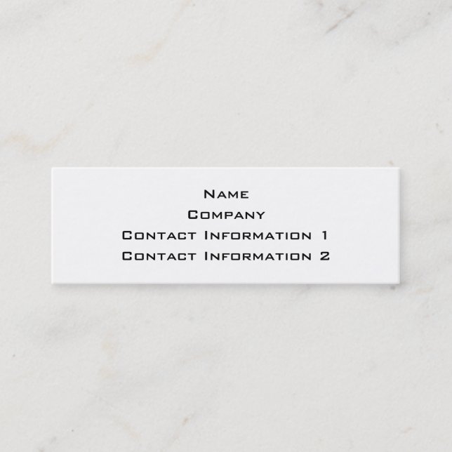 Cartão De Visita Mini Hedgehog. bonito (Frente)