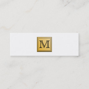 Cartão De Visita Mini Imagem impressa de um projeto feito sob encomenda