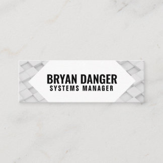 Cartão De Visita Mini Instagrama personalizado do "Box World"