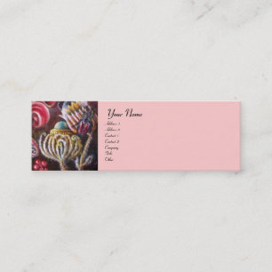 CARTÃO DE VISITA MINI JARDIM FLOR DE MELISSA