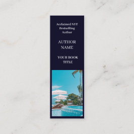 Cartão De Visita Mini Lançamento de Livro | Design do miniPromocional do