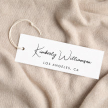 Marca de travamento do script de assinatura chic