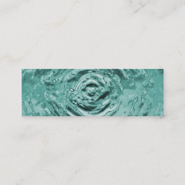 Cartão De Visita Mini Marcadores de Biblioteca (Frente)