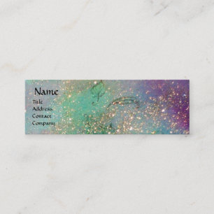 Cartão De Visita Mini MASCARADA, Dança, Música, Artista de Teatro, Azu