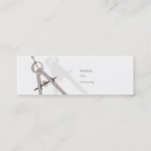 Cartão De Visita Mini Matemática - magro