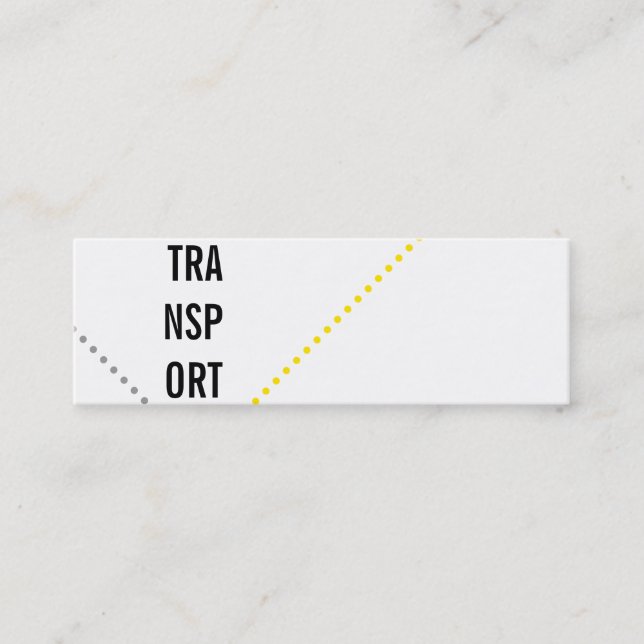 Cartão De Visita Mini Mini negócio Cards (Frente)