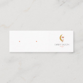 Cartão De Visita Mini Mini placa com orifícios