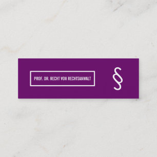 Cartão De Visita Mini moderno profissional