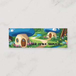 Cartão De Visita Mini Mushroom