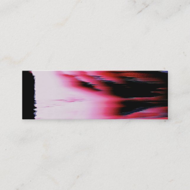 Cartão De Visita Mini No. quebrado 12 da câmera A60 (Frente)