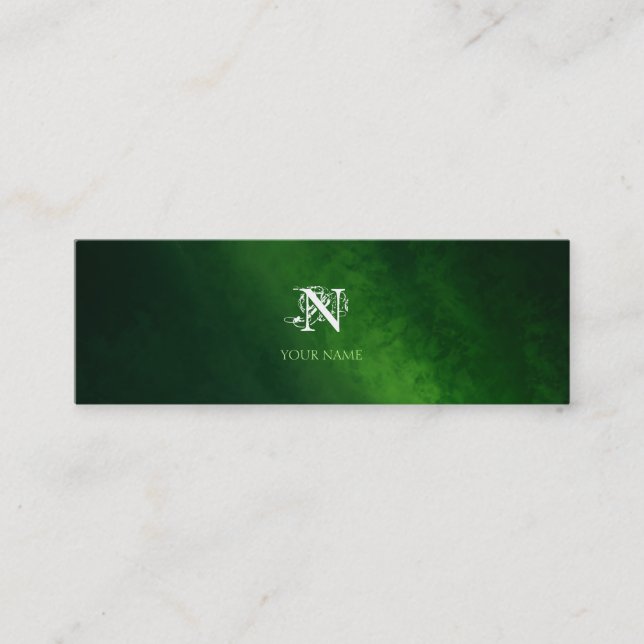 Cartão De Visita Mini Nouveau 2 Small (Frente)