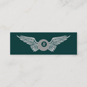 Cartão De Visita Mini oitava bola voadora