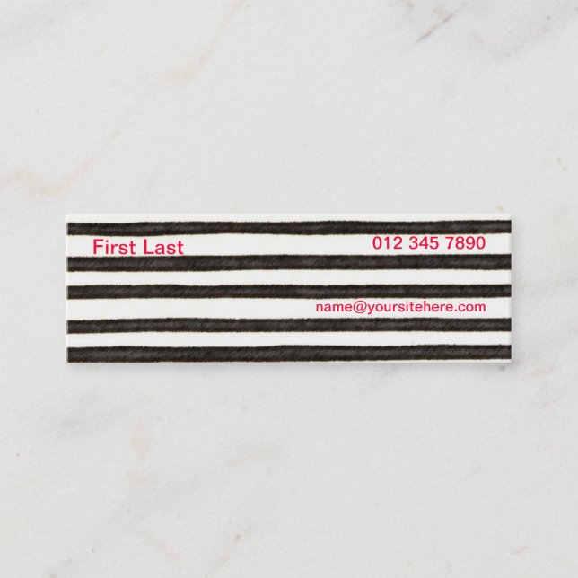 Cartão De Visita Mini Owen (Frente)