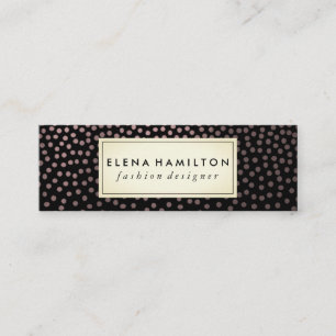 Cartão De Visita Mini Padrão Específico Luxe