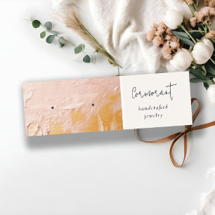 Cartão De Visita Mini Pintor Dourado de óleo entortar o suporte